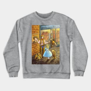 The Cowboy On River Street Crewneck Sweatshirt